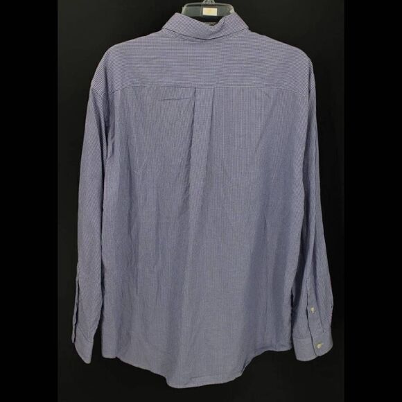 VINEYARD VINES CLASSIC FIT TUCKER SHIRT LS BUTTON FRONT SIZE LARGE BLUE GINGHAM - Picture 3 of 7